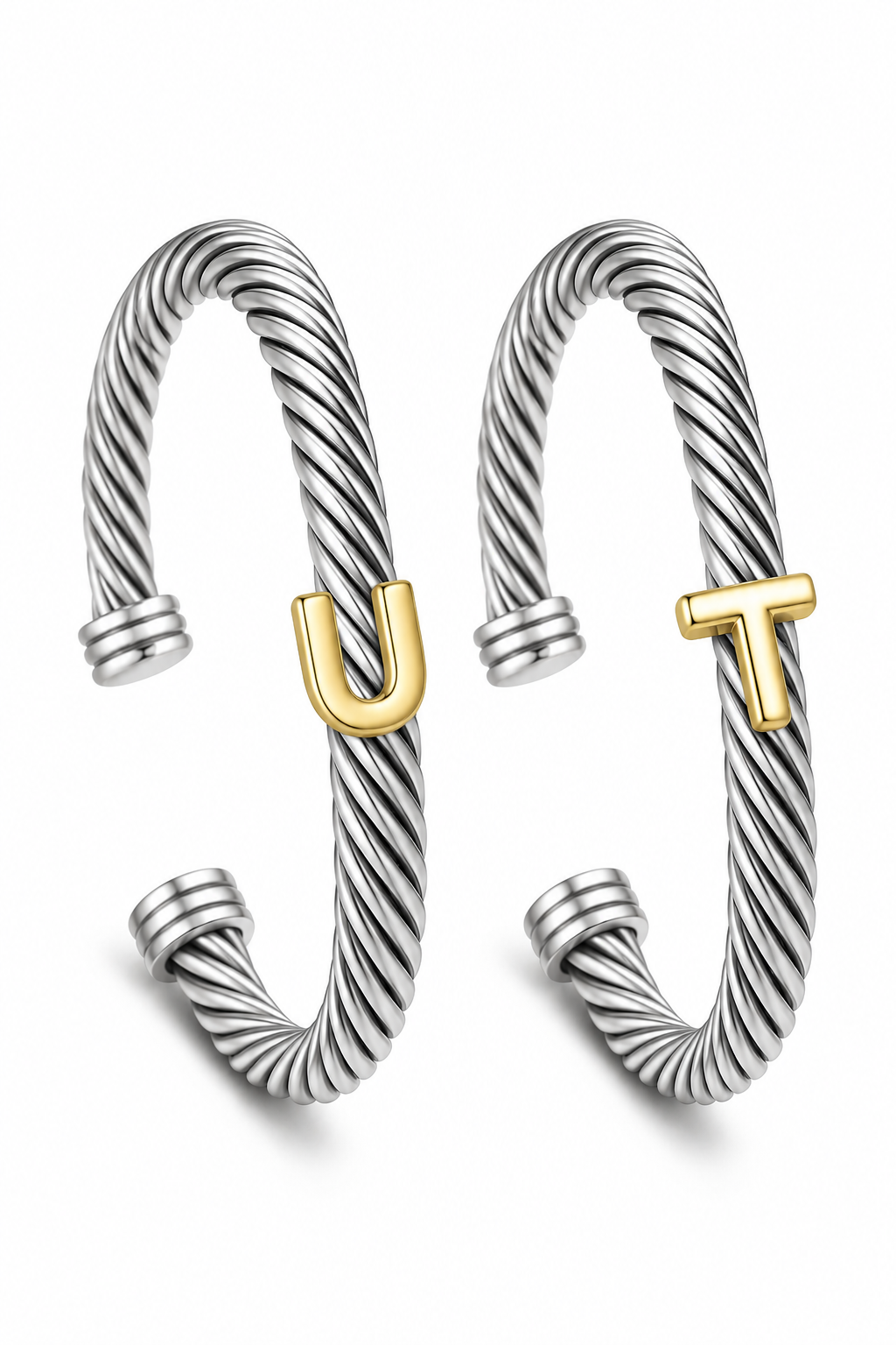 U & T Cable Bracelets