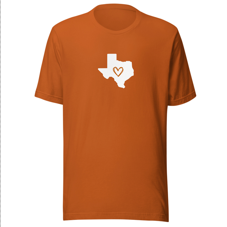Flood Relief T-Shirt - Burnt Orange