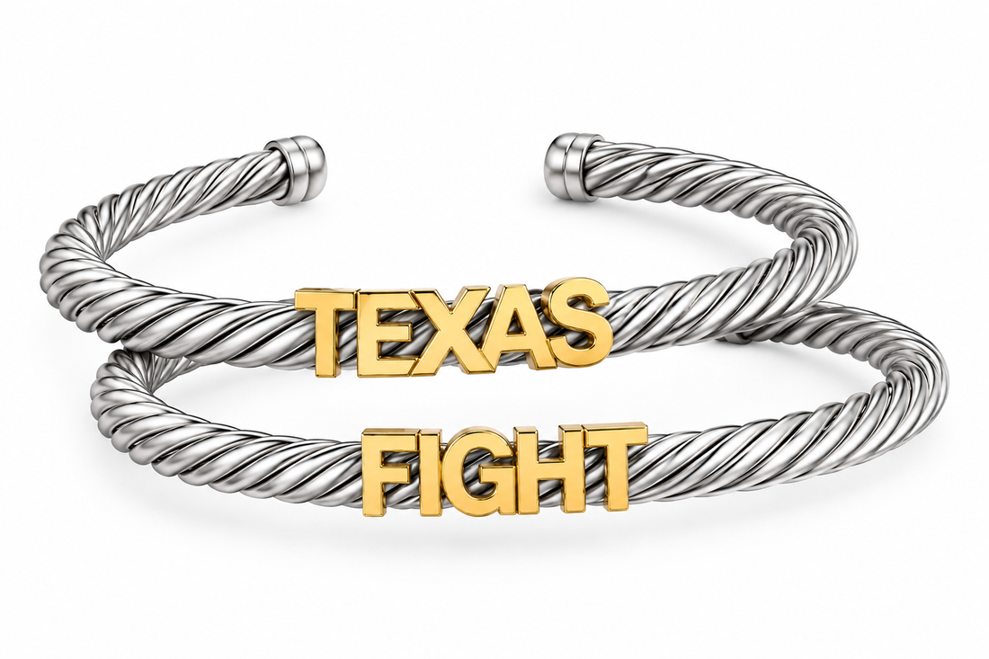 TEXAS &amp; FIGHT Cable Bracelets PRE SALE - AVAILABLE  10/15/26