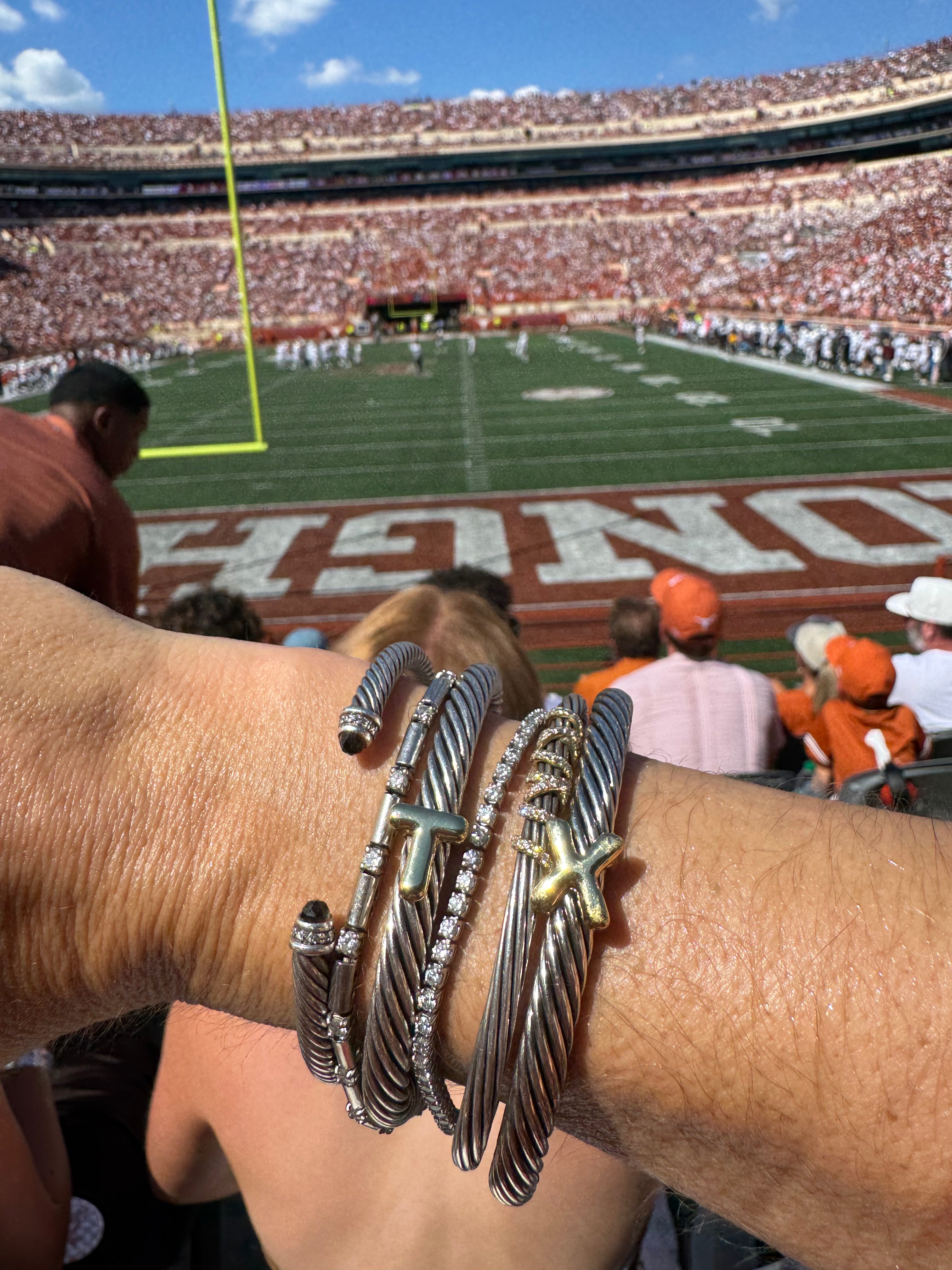 T &amp; X Cable Bracelets