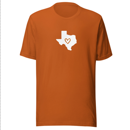 Flood Relief T-Shirt - Burnt Orange