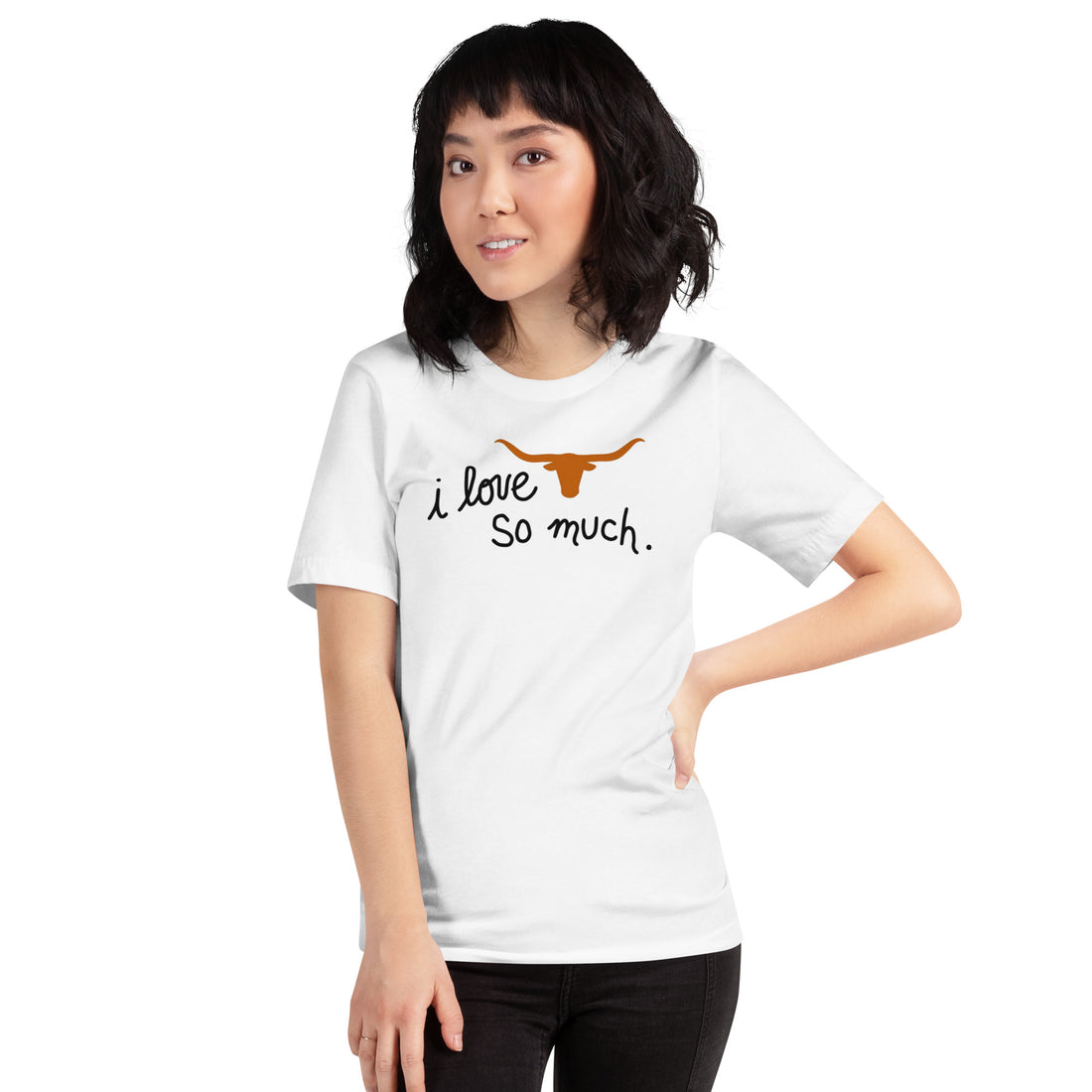 I Love Longhorns So Much Unisex t-shirt
